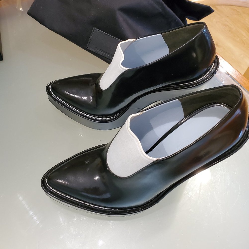 Alexander Wang Black Marine Leather